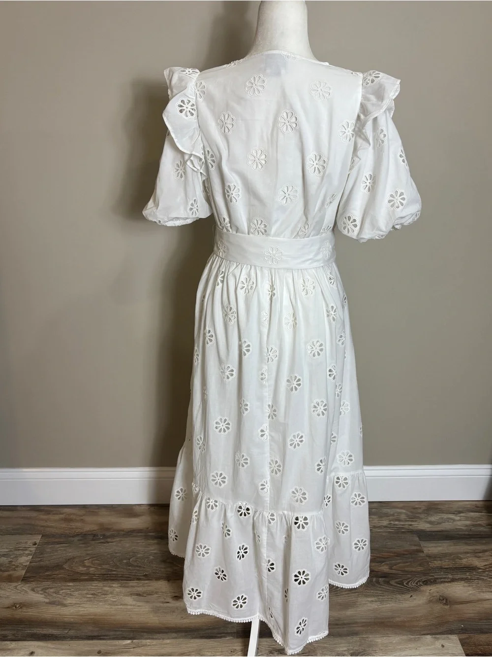Kate Spade New York Spade Clover Eyelet Dress.